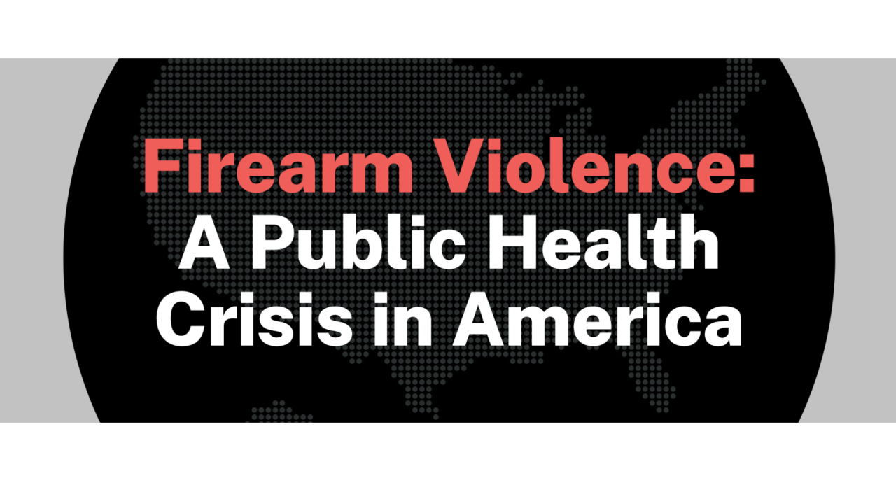 Title page of Surgeon General's 2024 Advisory on Firearm Violence